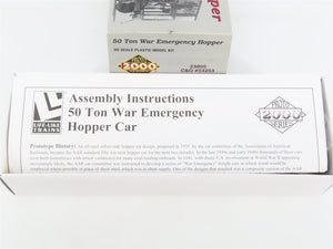 HO Scale PROTO 2000 Kit #23805 C&O Chesapeake & Ohio 2-Bay Open Hopper #54253
