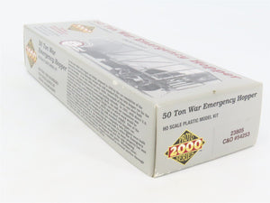 HO Scale PROTO 2000 Kit #23805 C&O Chesapeake & Ohio 2-Bay Open Hopper #54253