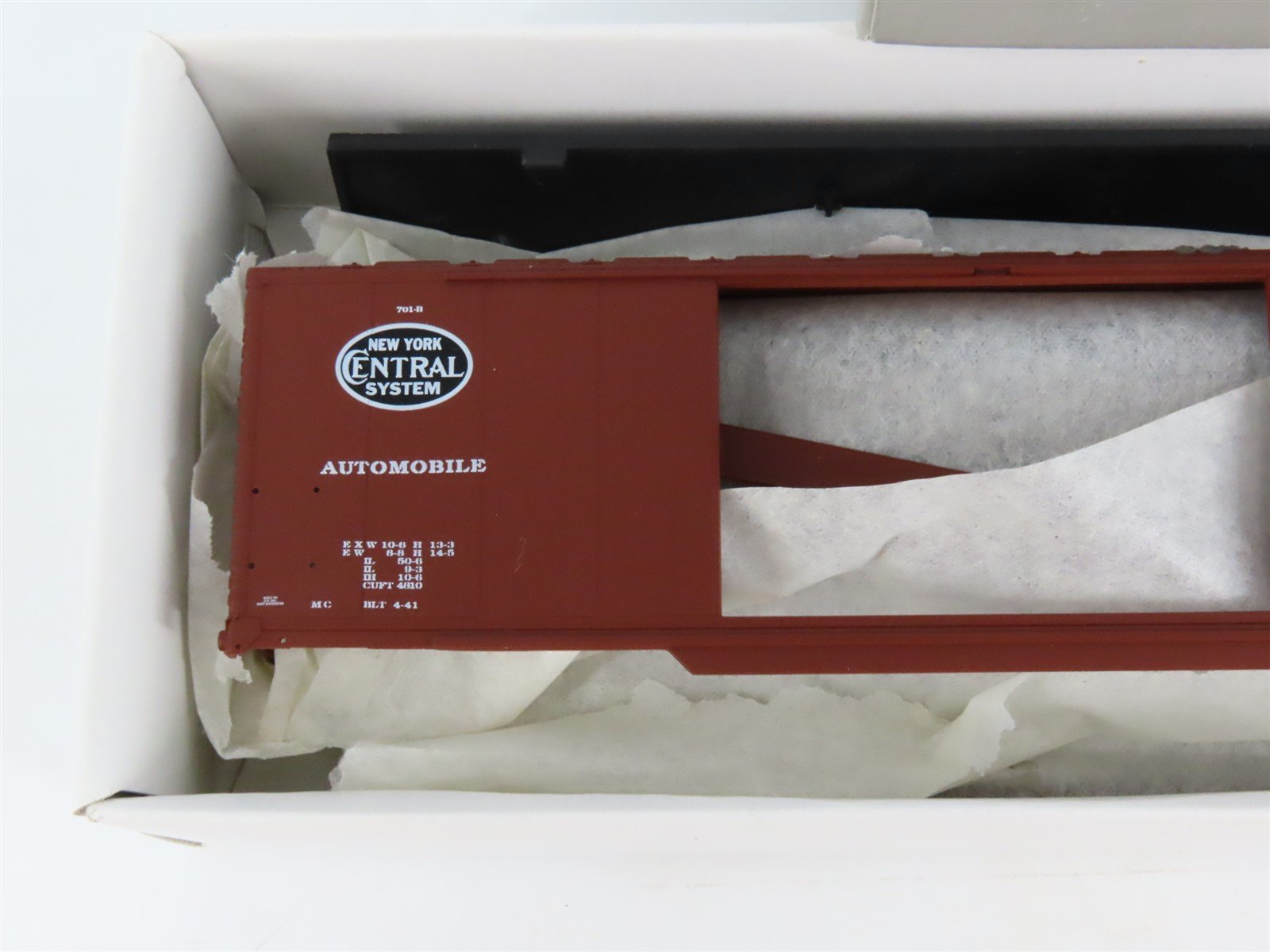 HO Scale PROTO 2000 Kit #8415 NYC New York Central System 50' Box Car #64123