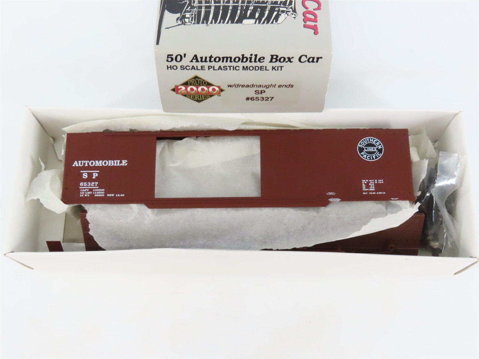 HO Scale PROTO 2000 Kit SP Southern Pacific 50' Automobile Box Car #65327