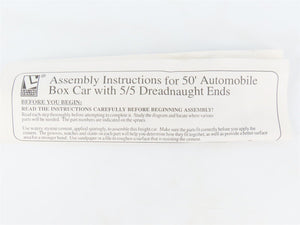 HO Scale PROTO 2000 Kit SP Southern Pacific 50' Automobile Box Car #65327