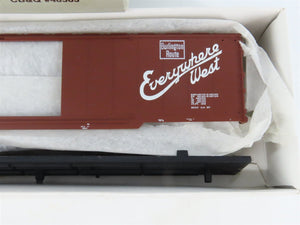 HO Scale PROTO 2000 Kit #21016 CB&Q Burlington Route 50' Auto Box Car #48563