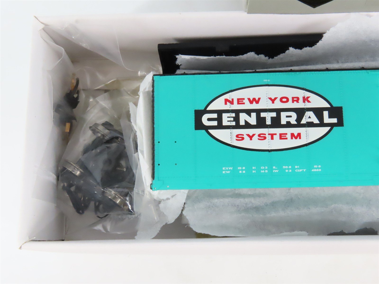 HO Scale PROTO 2000 Kit NYC New York Central 50' Single Door Box Car #176481