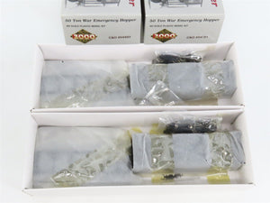 HO Scale PROTO 2000 Kit #23807 C&O Chesapeake & Ohio 2-Bay Hopper 2-Pack