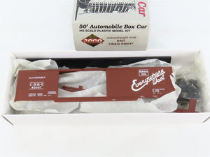 HO Scale PROTO 2000 Kit #8407 CB&Q Burlington Route 50' Auto Box Car #48047