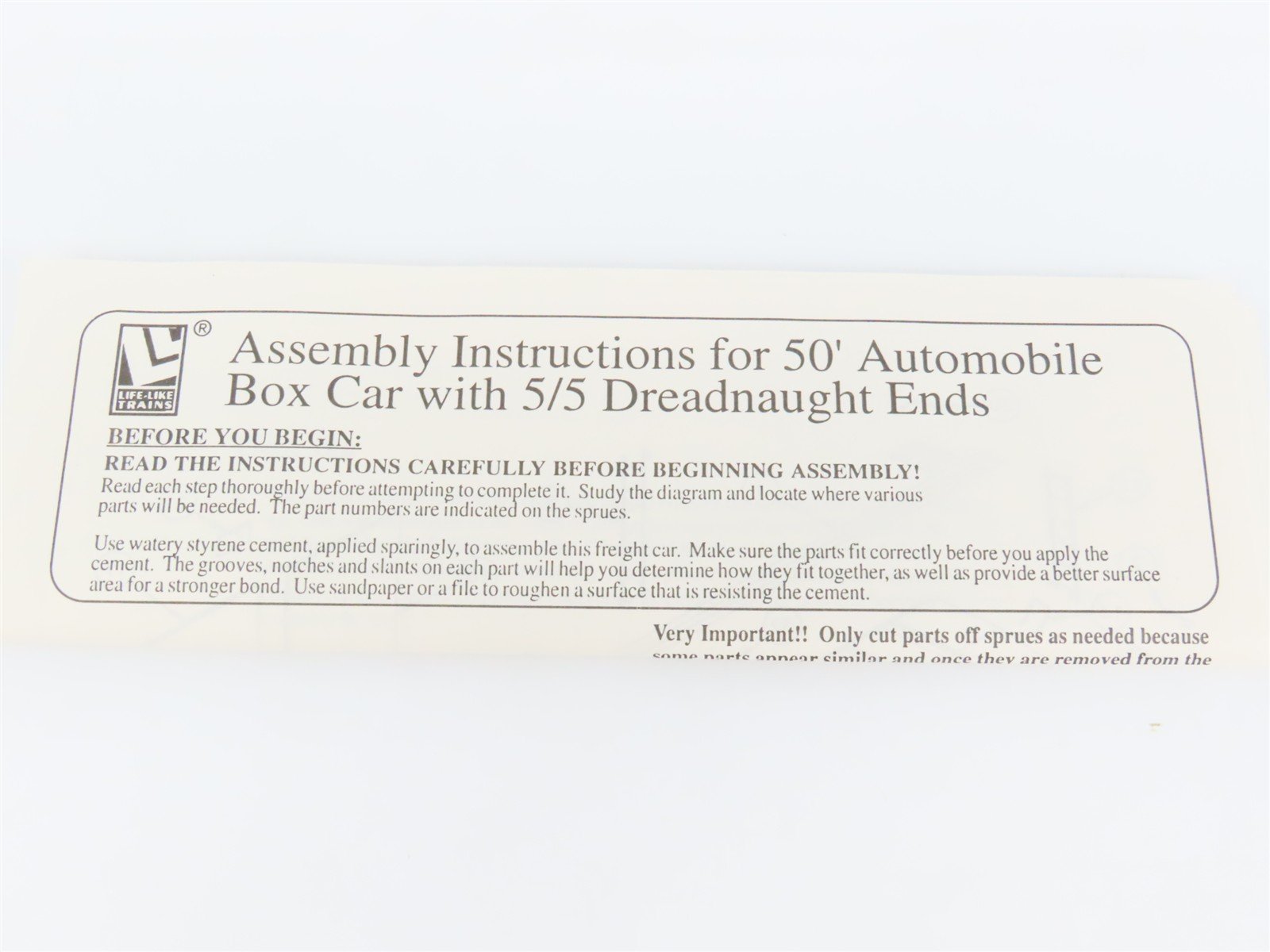 HO Scale PROTO 2000 Kit #8429 SP Southern Pacific 50' Automobile Box Car #65301