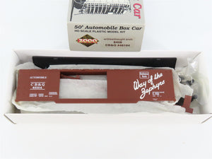 HO Scale PROTO 2000 Kit 8408 CB&Q Burlington Route 50' Box Car #48184
