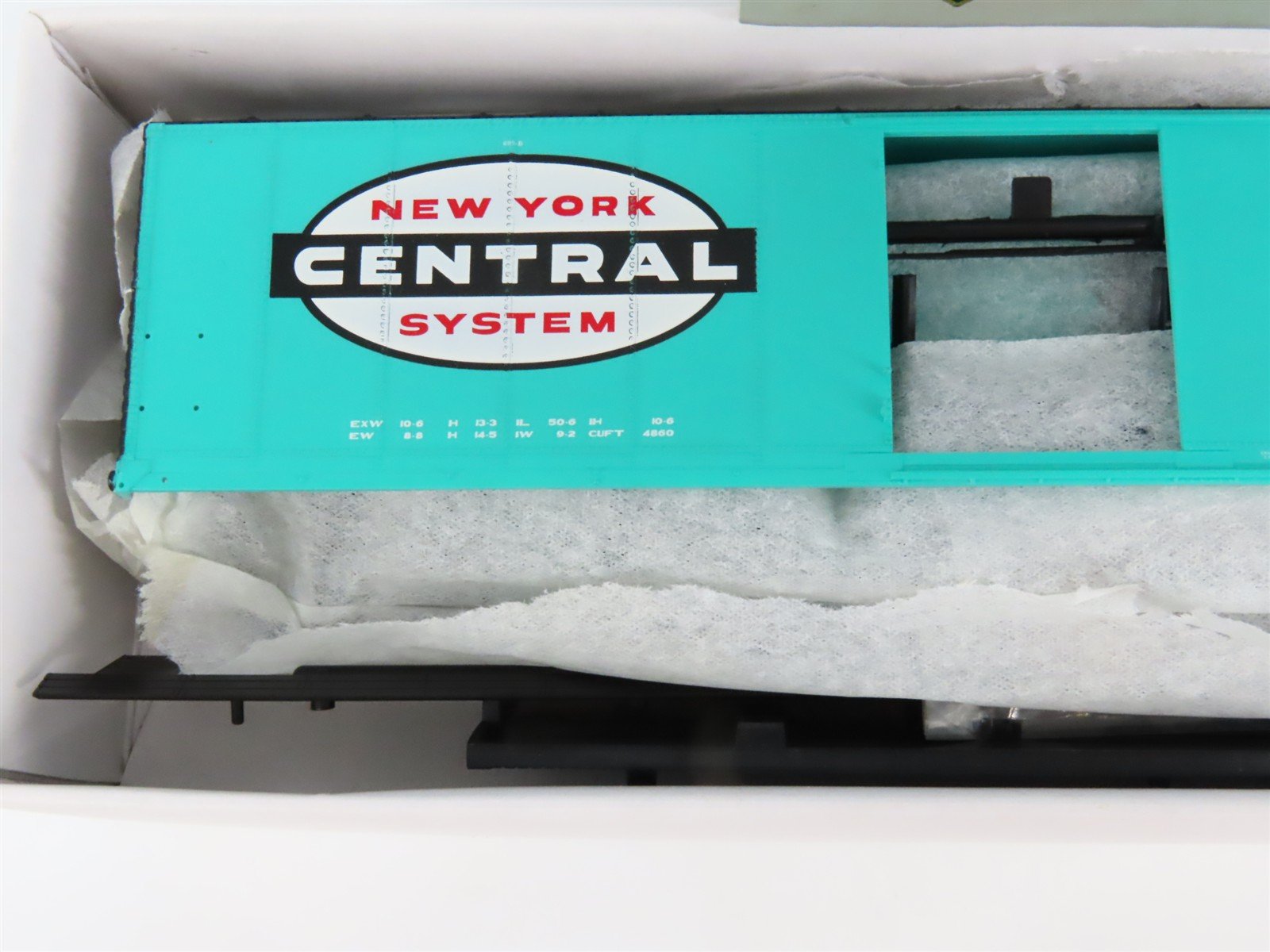 HO Scale PROTO 2000 Kit NYC New York Central 50' Single Door Box Car #176544