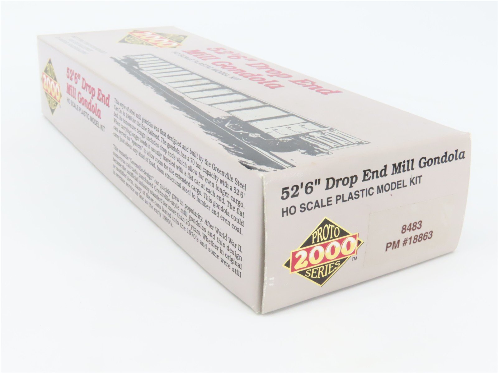 HO Scale PROTO 2000 Kit #8483 PM Pere Marquette 52' 6