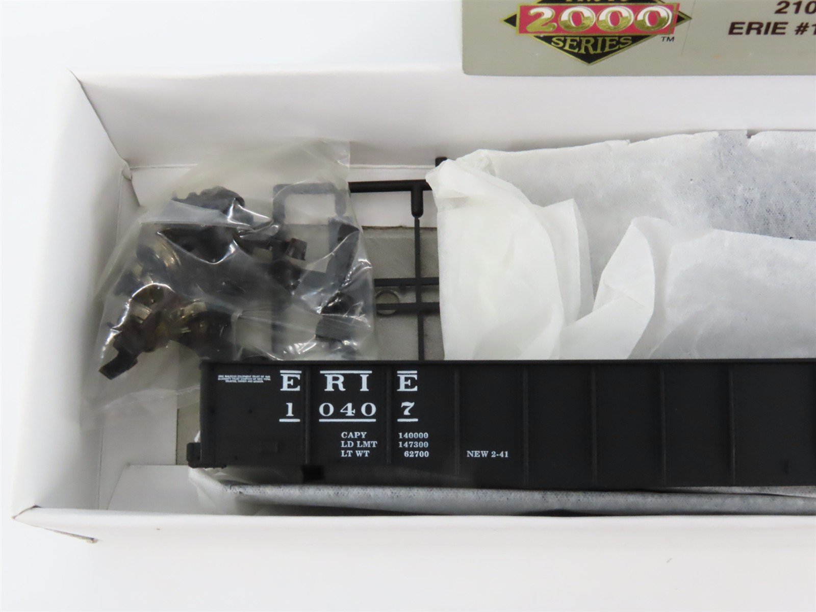 HO Scale PROTO 2000 Kit #21041 ERIE Railroad 52' 6