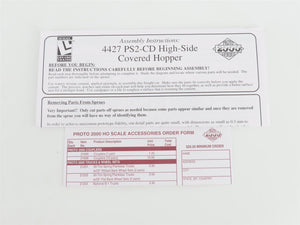 HO Scale PROTO 2000 Kit #21864 UP Union Pacific Covered 3-Bay Hopper #81096