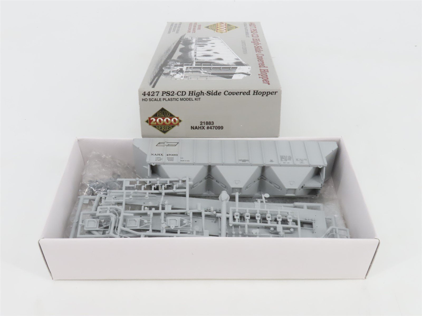 HO Scale PROTO 2000 Kit #21883 NAHX North American 3-Bay Covered Hopper #47099