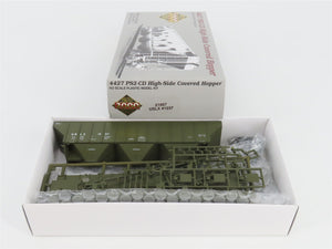 HO Scale PROTO 2000 Kit #21867 USLX 3-Bay High Side Covered Hopper #1237