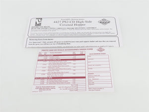 HO Scale PROTO 2000 Kit #21867 USLX 3-Bay High Side Covered Hopper #1237