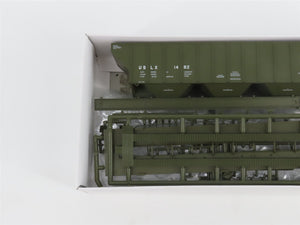 HO Scale PROTO 2000 Kit #21867 USLX 3-Bay High Side Covered Hopper #1482