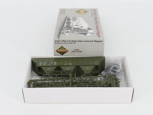 HO Scale PROTO 2000 Kit #21867 USLX 3-Bay High Side Covered Hopper #1363