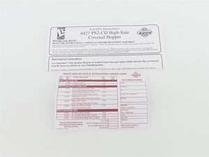 HO Scale PROTO 2000 Kit #21867 USLX 3-Bay High Side Covered Hopper #1363