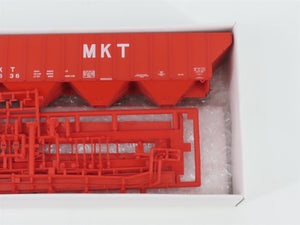 HO Scale PROTO 2000 Kit #21878 MKT 3-Bay High Side Covered Hopper #9636