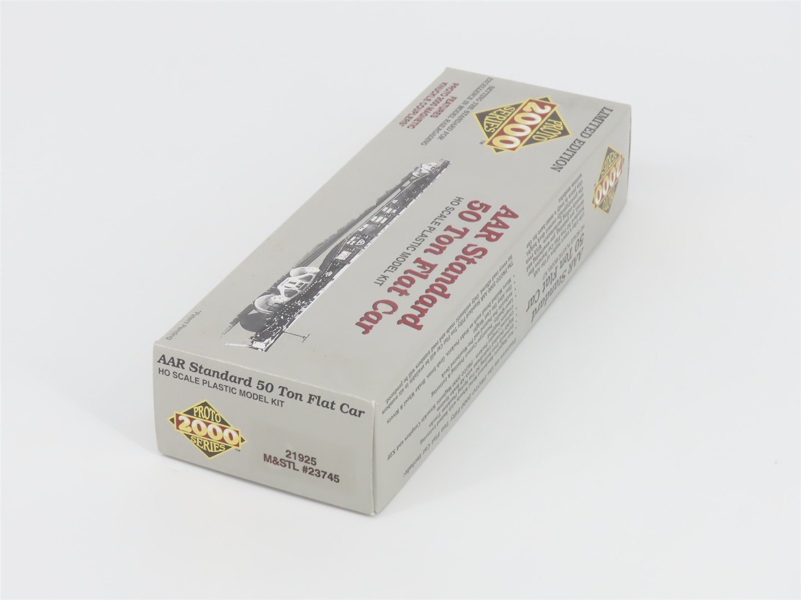 HO Scale PROTO 2000 Kit #21925 M&STL Minneapolis & St Louis Flat Car #23745