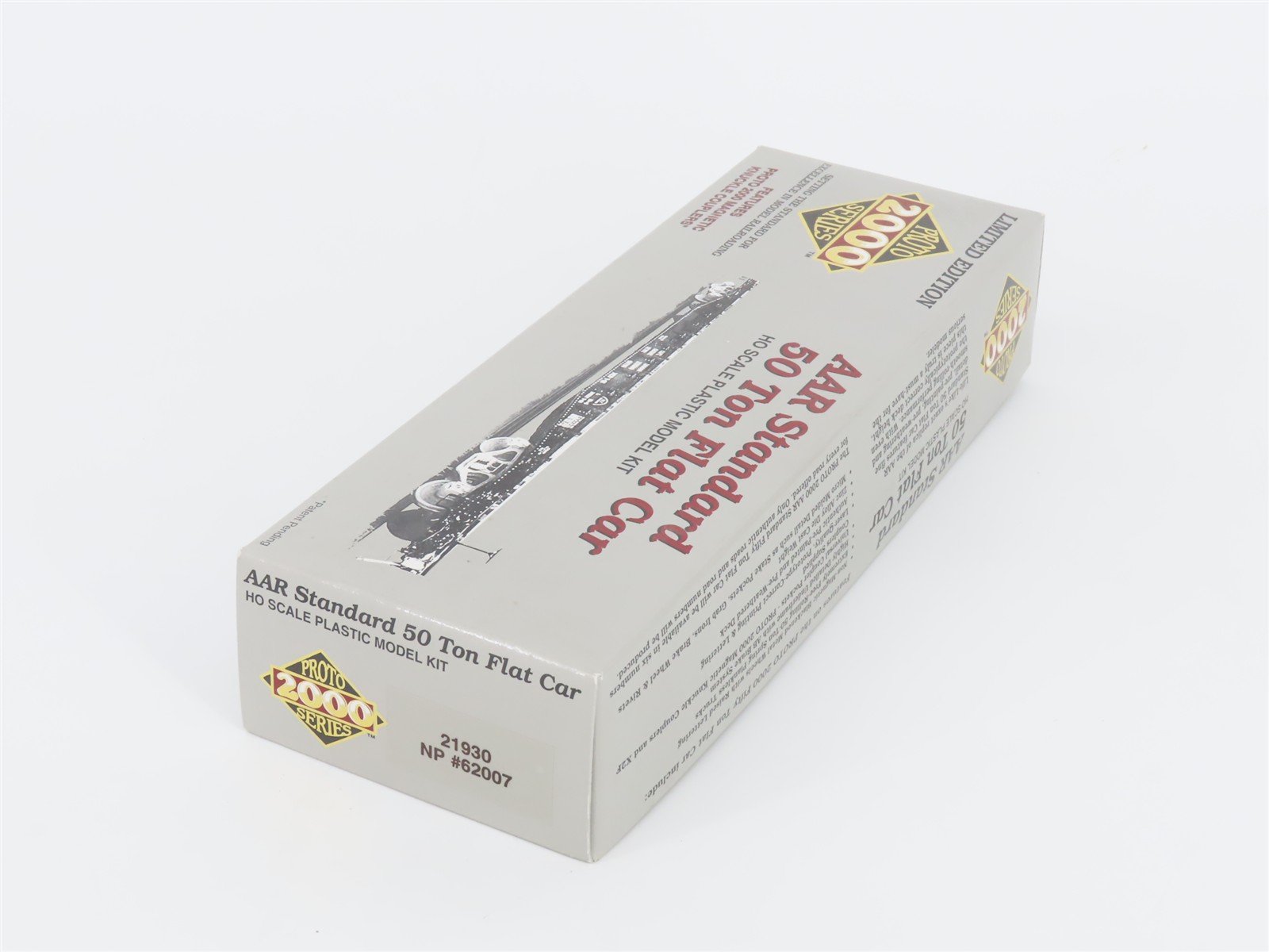 HO Scale PROTO 2000 Kit #21930 NP Northern Pacific Railroad Flat Car #62007