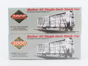 HO Scale PROTO 2000 Kit 21211 L&N Louisville & Nashville Stock Car 4-Pack Sealed