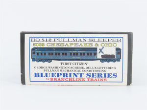 HO Scale Branchline 5032 C&O Chesapeake & Ohio 8-1-2 Sleeper Passenger Car Kit