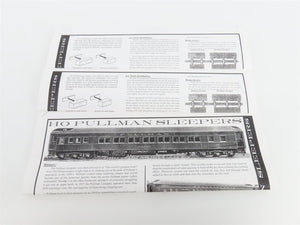 HO Scale Branchline 5032 C&O Chesapeake & Ohio 8-1-2 Sleeper Passenger Car Kit
