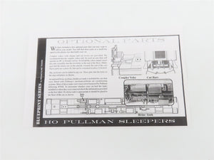 HO Scale Branchline 15301 Pullman 1-21 Sleeper Passenger Car 