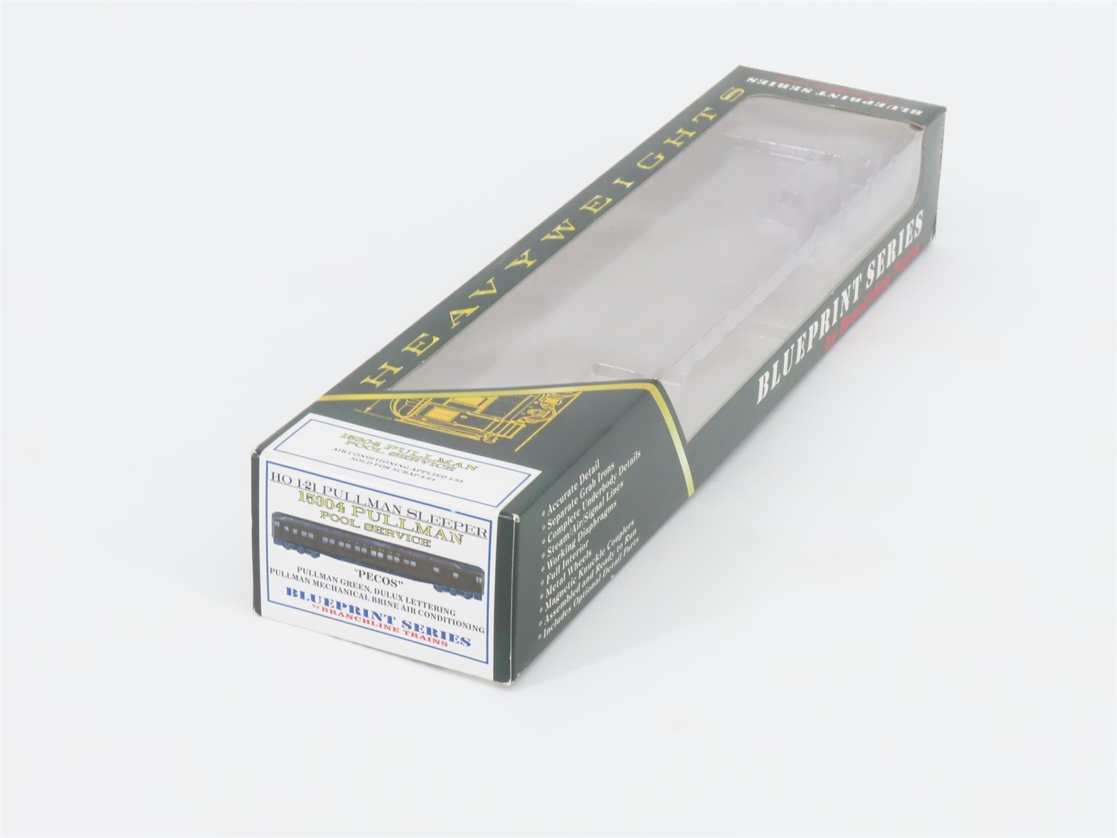 HO Scale Branchline 15304 Pullman 1-21 Sleeper Passenger Car 