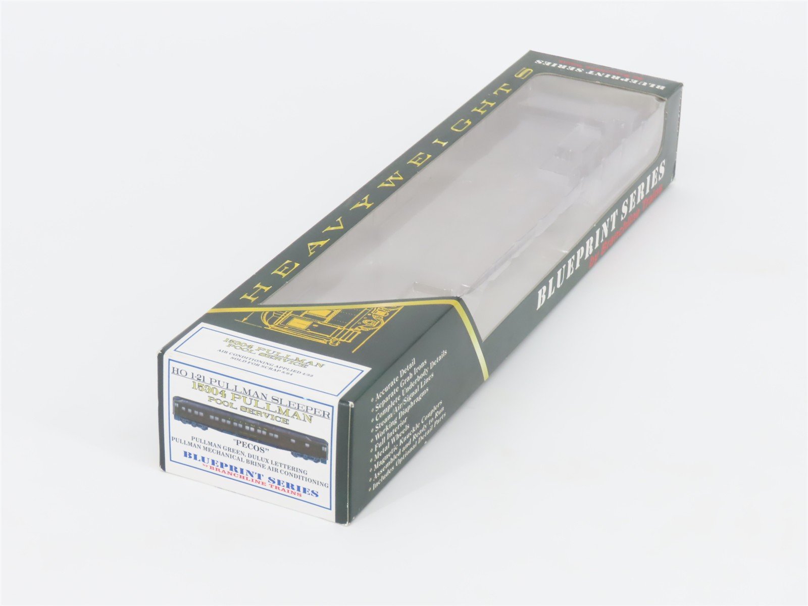HO Scale Branchline 15304 Pullman 1-21 Sleeper Passenger Car 