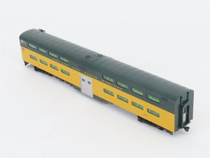 HO Scale Kato 35-6026 CNW Railway Bi-Level Coach Passenger Car #184 w/Lights