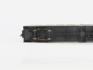 HO Scale Kato 35-6026 CNW Railway Bi-Level Coach Passenger Car #184 w/Lights