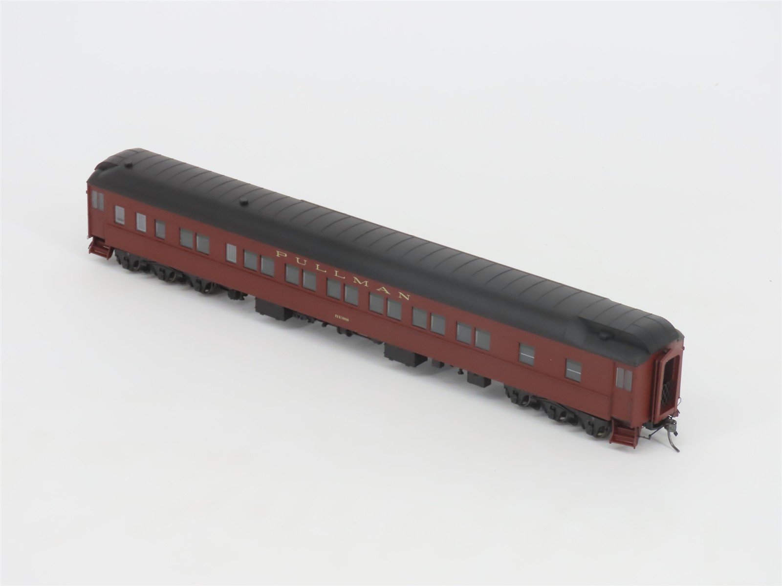 HO Scale MTH 80-40003 Pullman Maroon HW Sleeper Passenger 2-Car Set w/Lights