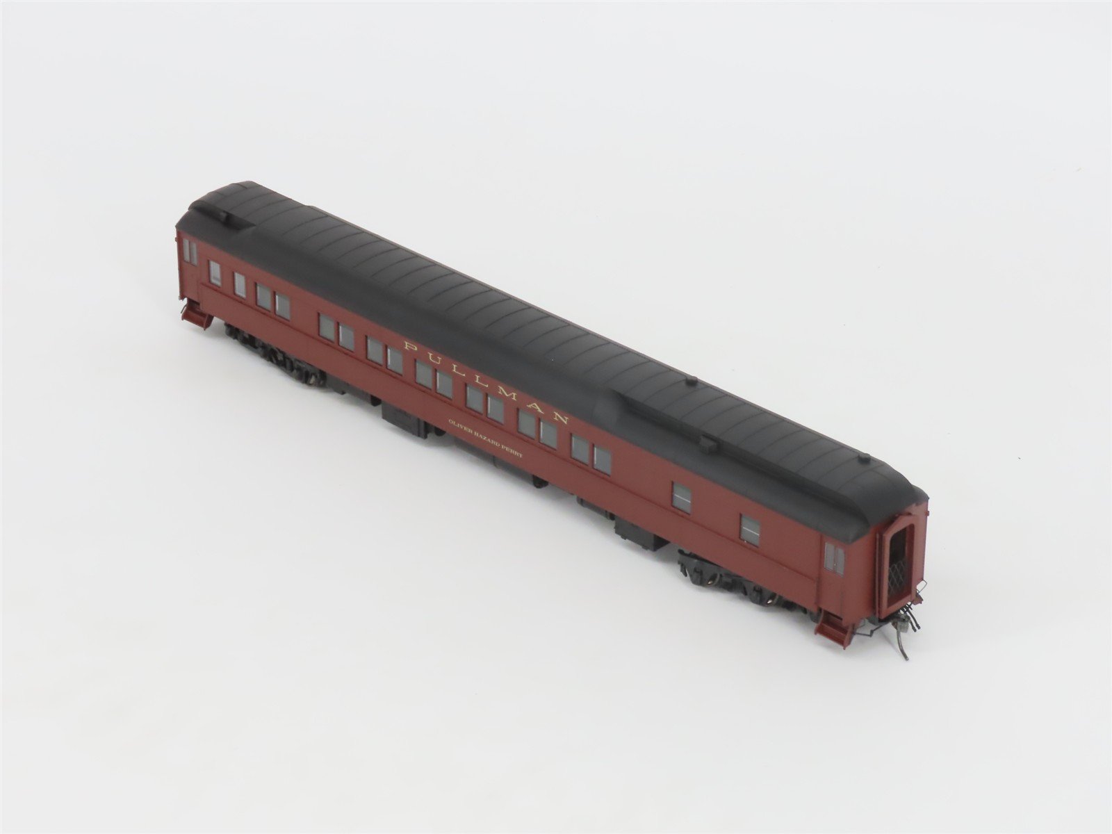 HO Scale MTH 80-40003 Pullman Maroon HW Sleeper Passenger 2-Car Set w/Lights
