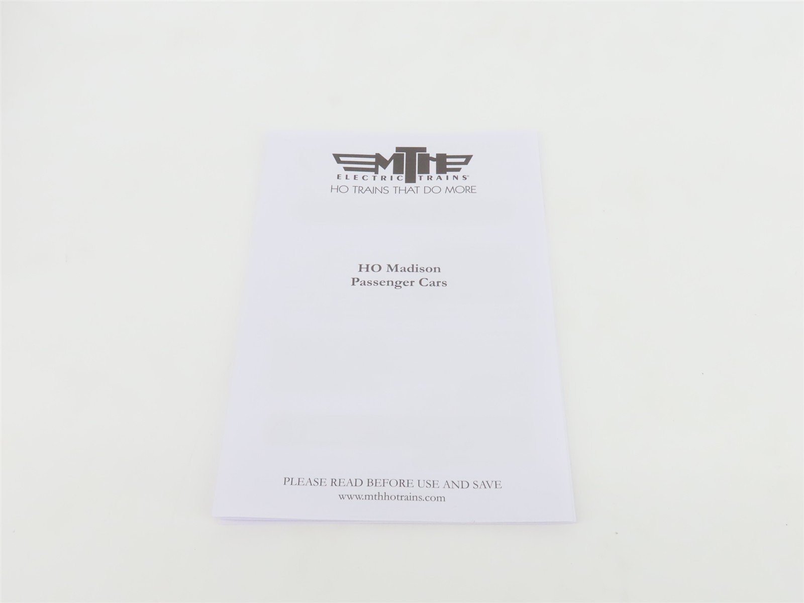 HO Scale MTH 80-40003 Pullman Maroon HW Sleeper Passenger 2-Car Set w/Lights