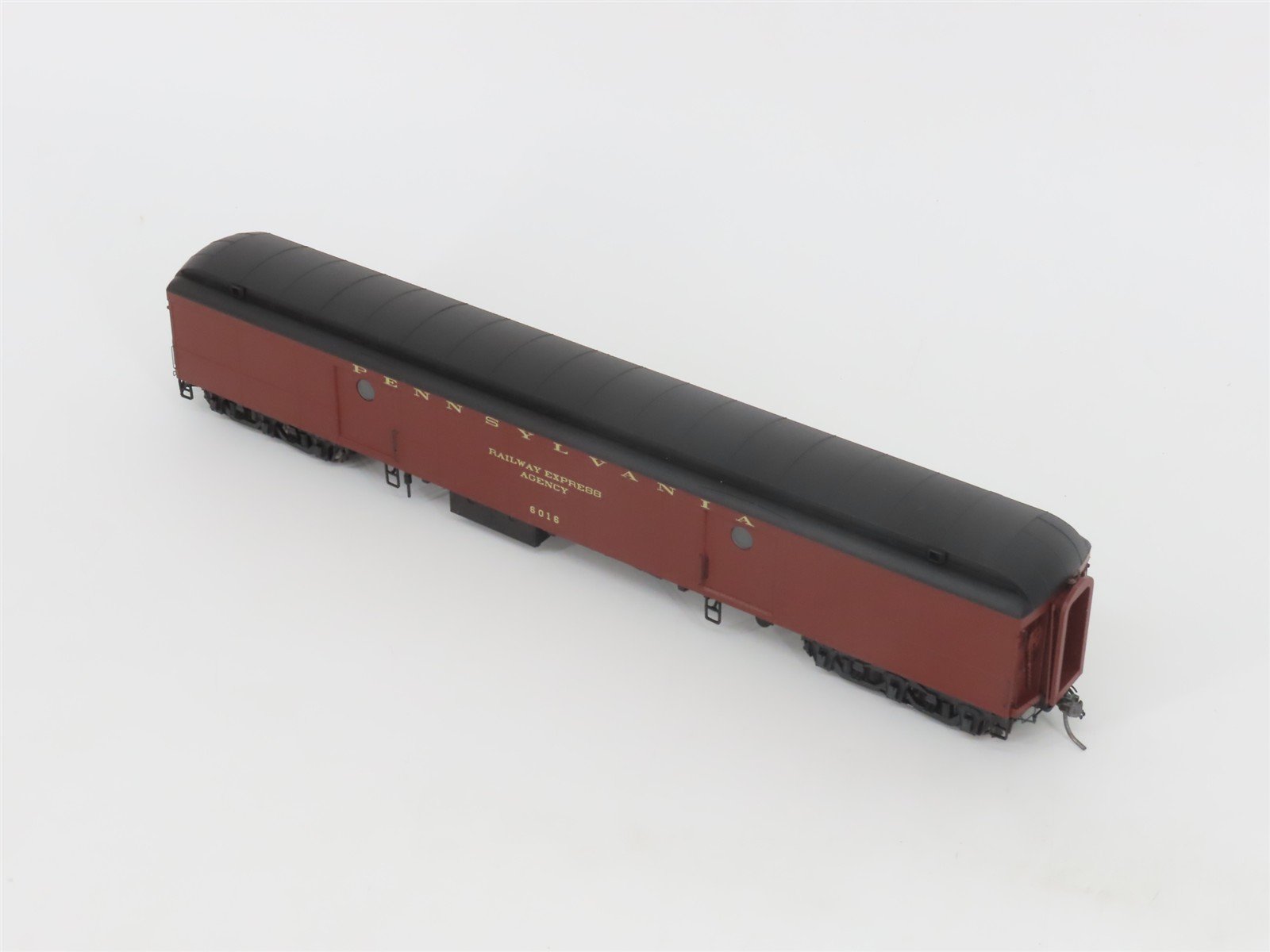 HO Scale MTH 80-40002 Pullman HW Baggage/Sleeper Passenger 2-Car Set w/Lights