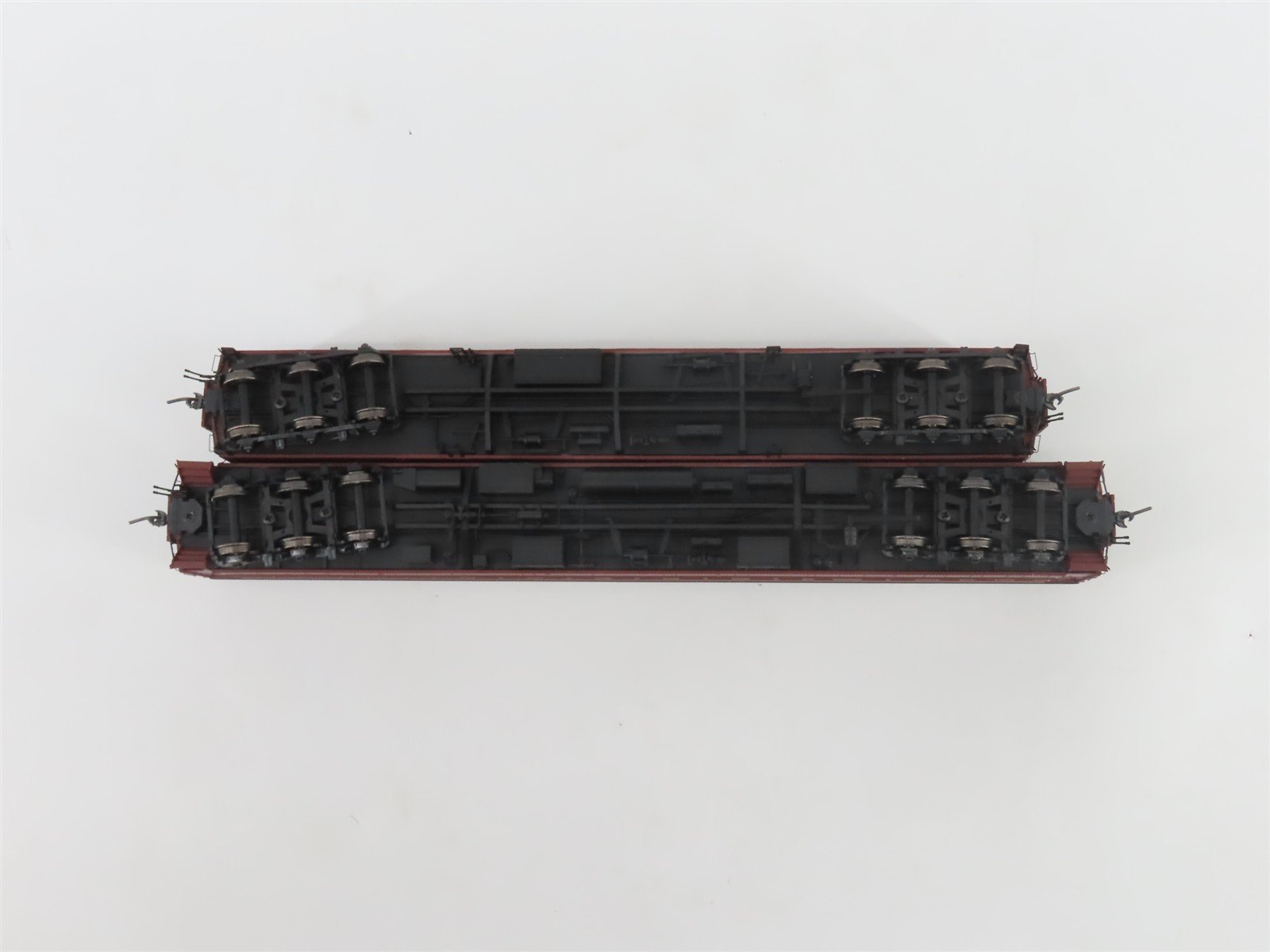 HO Scale MTH 80-40002 Pullman HW Baggage/Sleeper Passenger 2-Car Set w/Lights