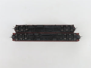 HO Scale MTH 80-40002 Pullman HW Baggage/Sleeper Passenger 2-Car Set w/Lights