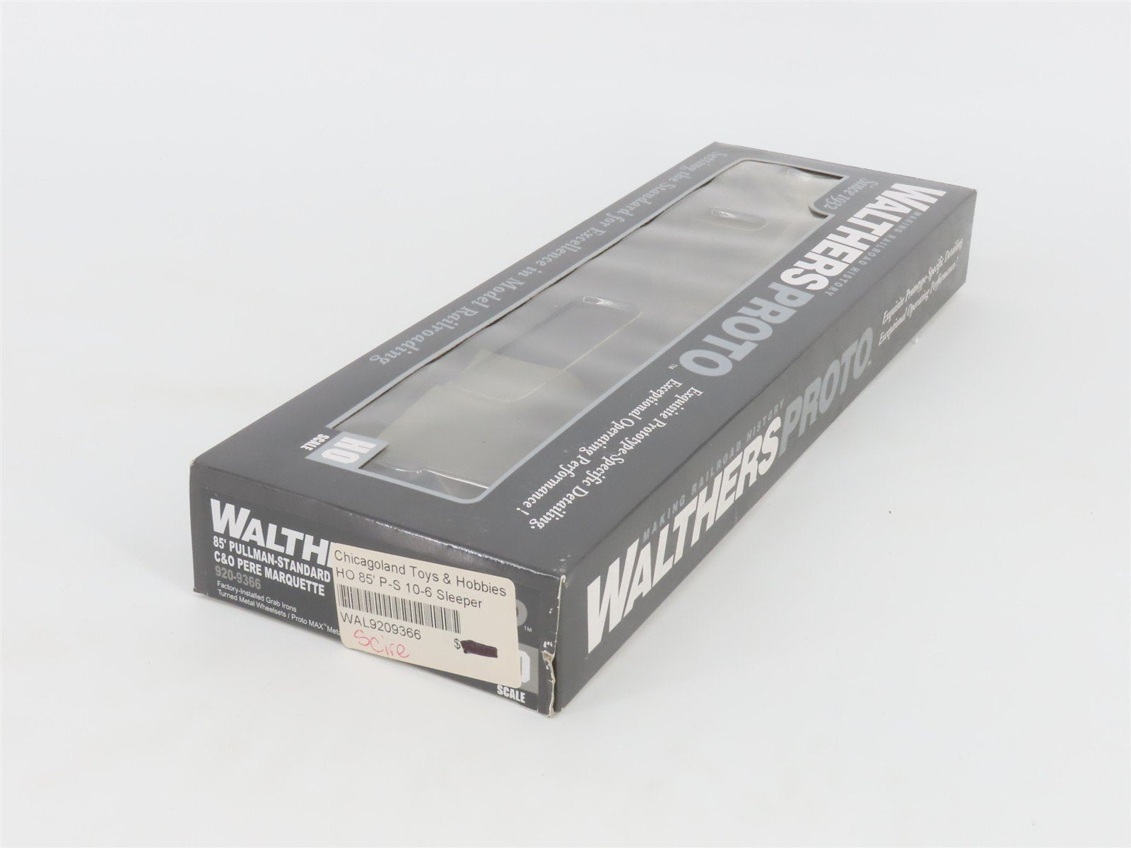 HO Walthers Proto 920-9366 C&O Chesapeake & Ohio P-S 85' Sleeper Passenger Car