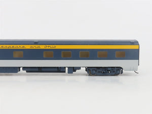 HO Scale Walthers RTR 932-6849 C&O Chesapeake & Ohio 10-6 Sleeper Passenger Car