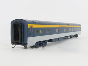 HO Scale Walthers RTR 932-6849 C&O Chesapeake & Ohio 10-6 Sleeper Passenger Car