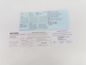 HO Scale Walthers RTR 932-6849 C&O Chesapeake & Ohio 10-6 Sleeper Passenger Car