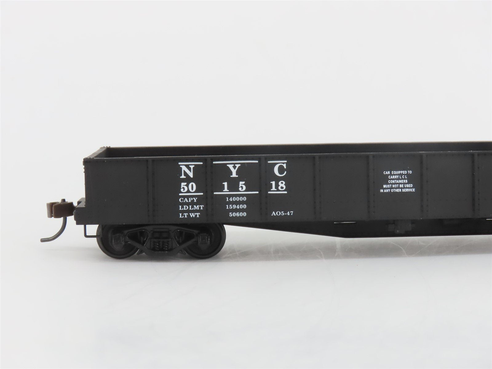 HO Scale Walthers 932-27453 NYC New York Central 46' USRA Gondolas 2-Pack