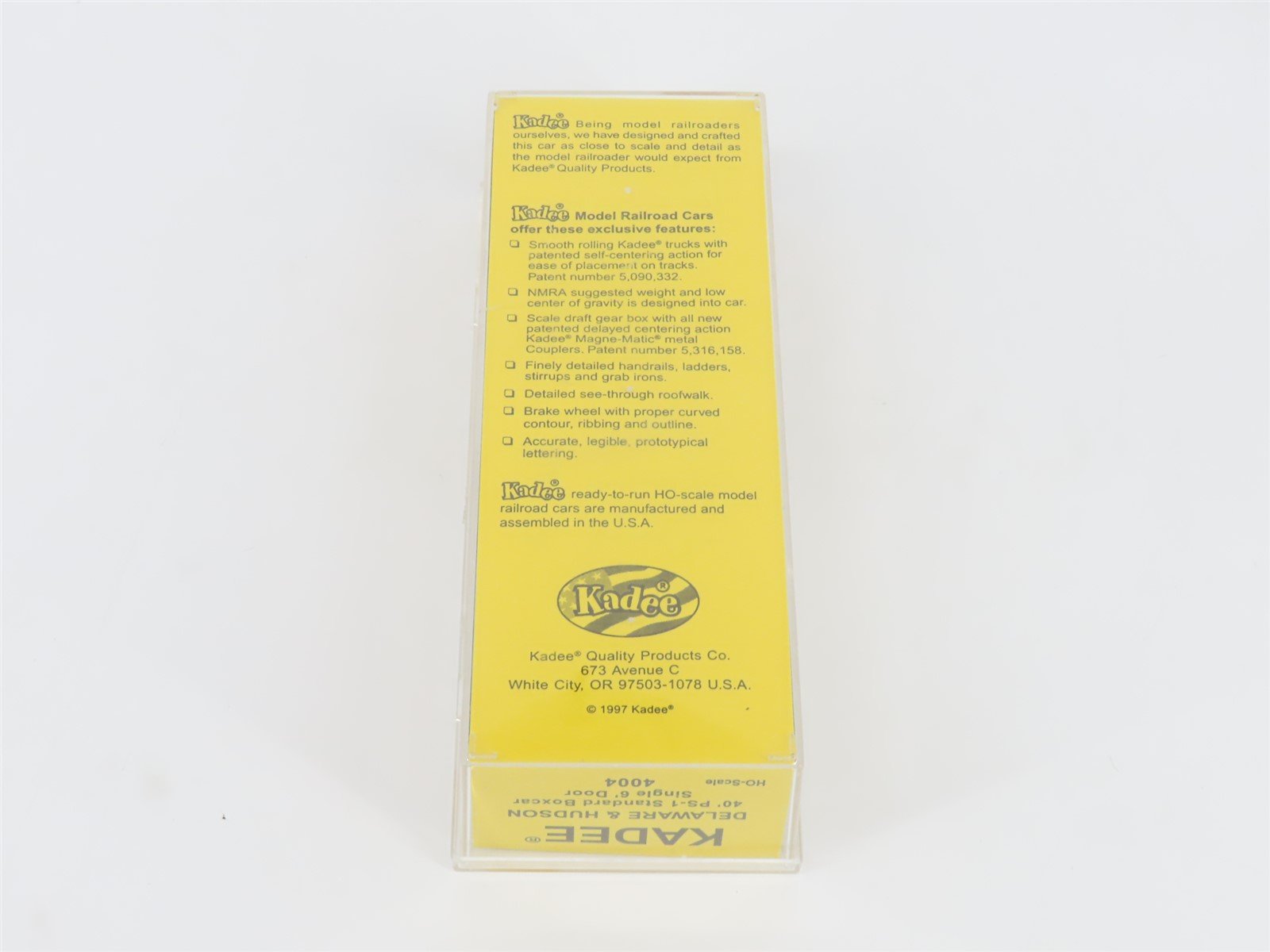 HO Scale Kadee 4004 D&H Delaware & Hudson 