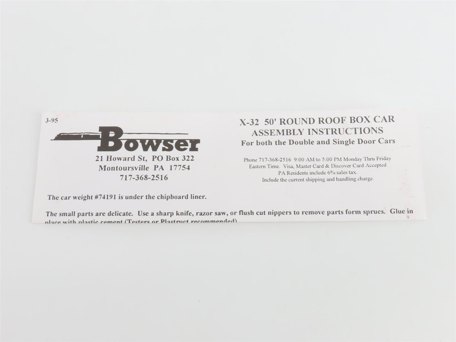 HO Scale Bowser 55405 DTI Detroit Toledo & Ironton 50' Round Roof Box Car #13537