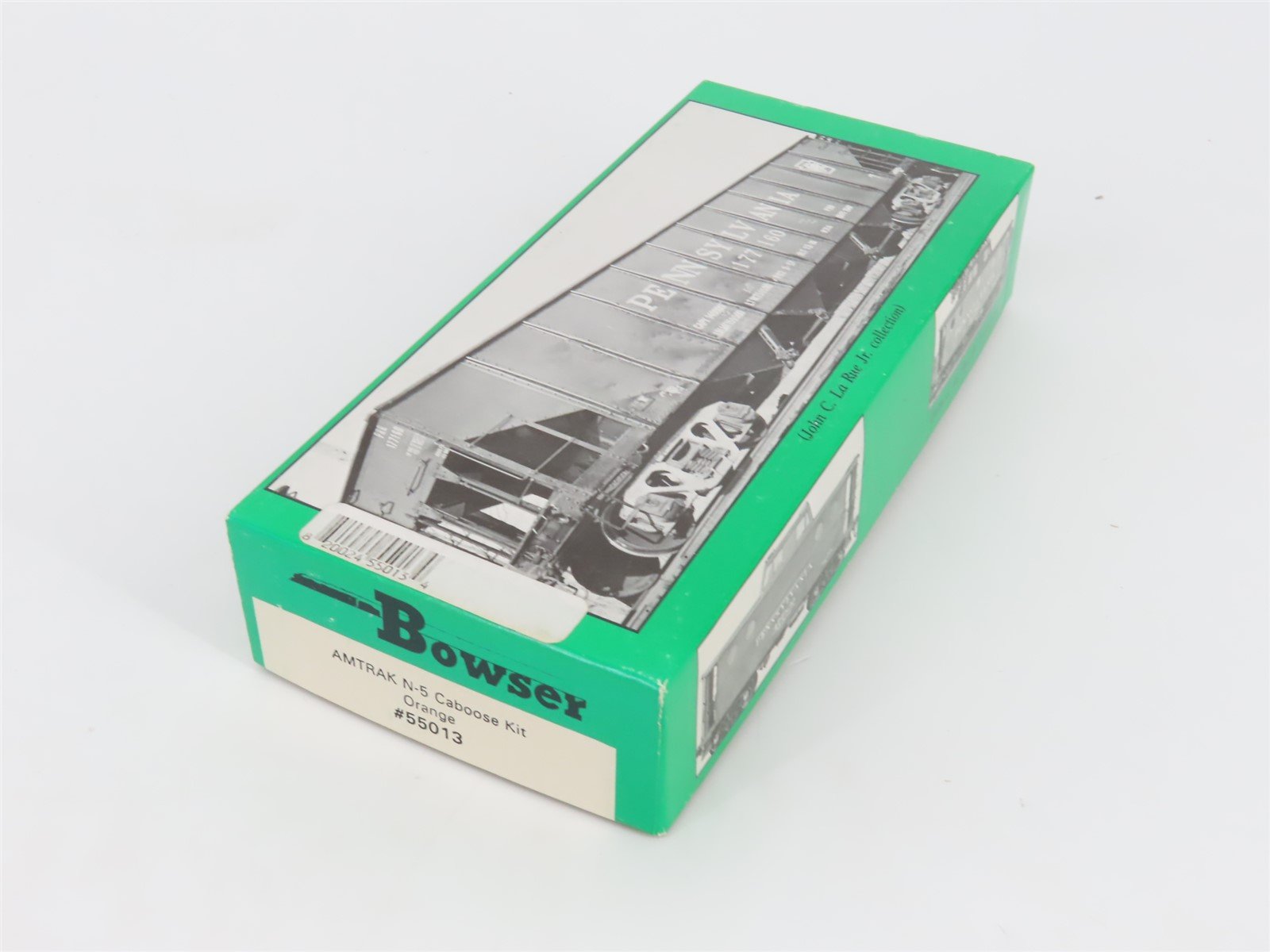 HO Scale Bowser Kit 55013 AMTK Amtrak MofW Orange N-5 Caboose #14005