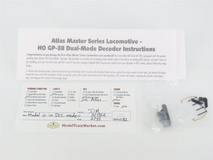 HO Scale Atlas Master 8976 PC Penn Central EMD GP38 Diesel #7754 w/ DCC