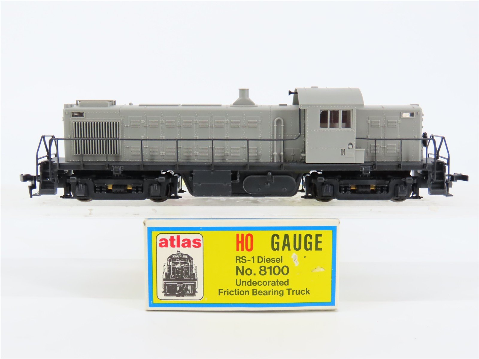 HO Scale Atlas/KATO 8100 Undecorated ALCO RS-1 Diesel Locomotive