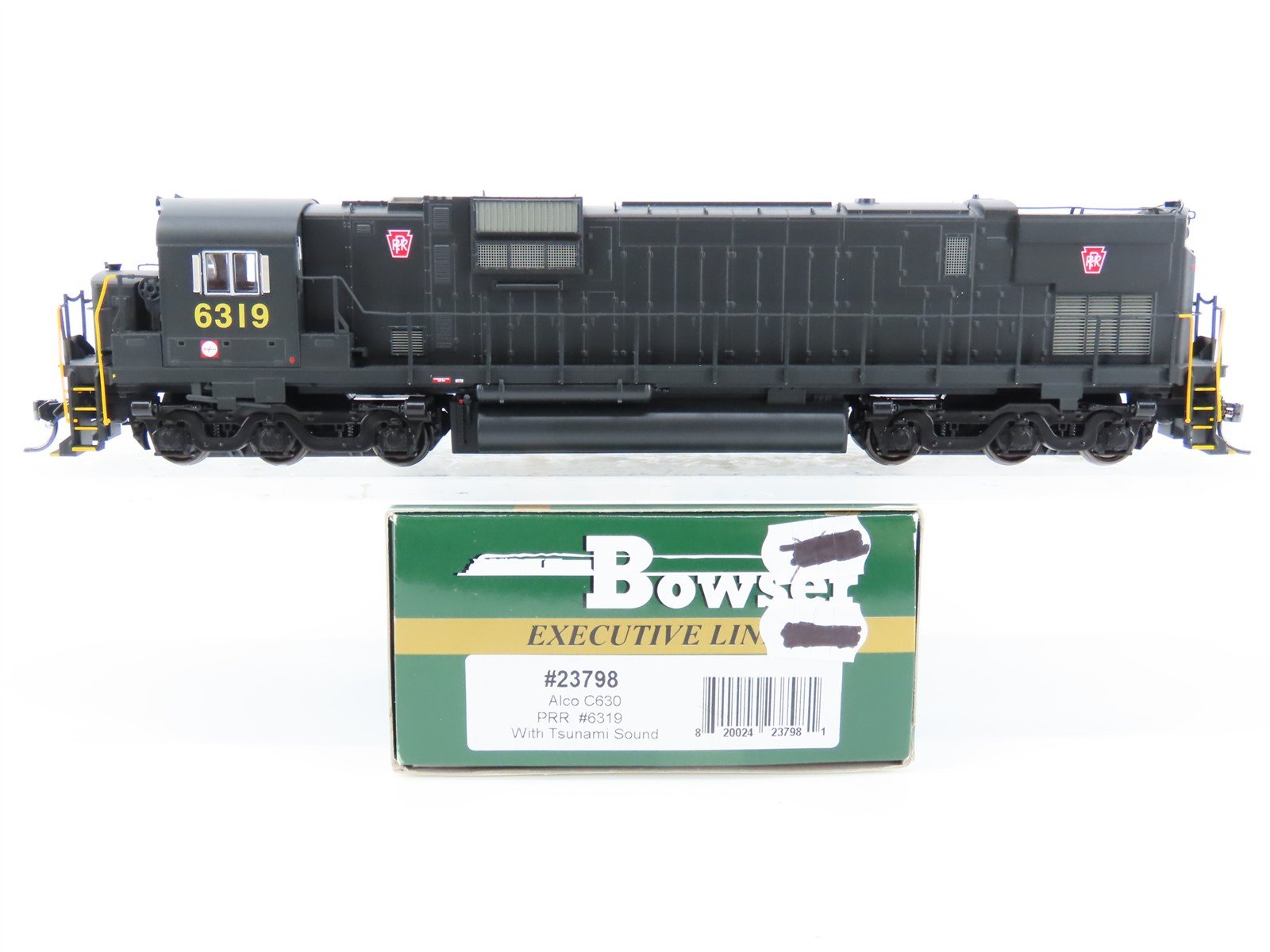 HO Bowser Executive 23798 PRR Pennsylvania ALCO C630 Diesel #6319 w/ DCC & Sound