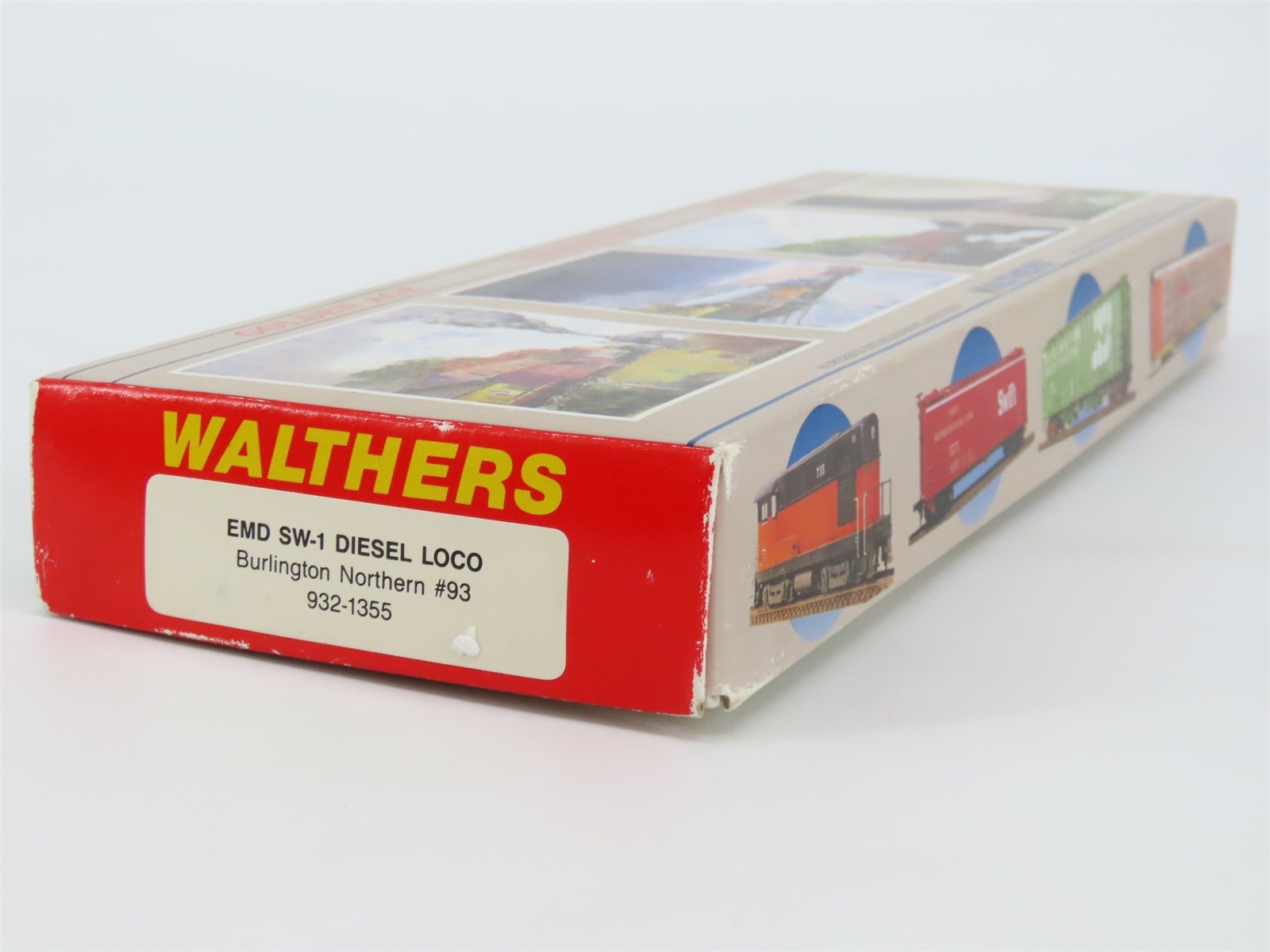 HO Scale Walthers 932-1355 BN Burlington Northern EMD SW-1 Diesel Switcher #93